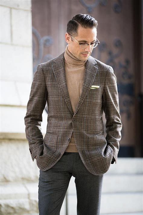 turtleneck with blazer